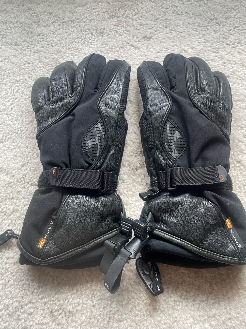 Kjus men ski gloves black size M